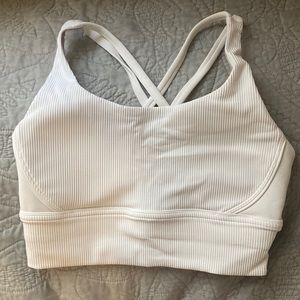 lululemon Energy Longline Bra Ribbed Luxtreme 
Medium Support, B–D Cups